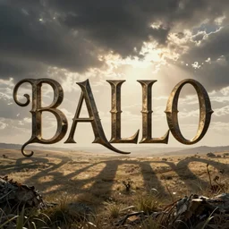 Haeckel lettering BALLO