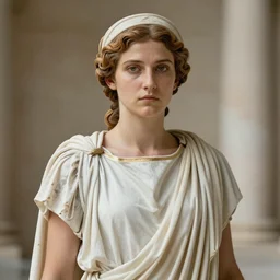 female roman emperor, photorealistic, natural lighting, trending on artstation, photorealistic