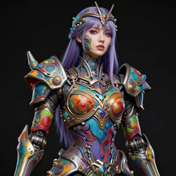 studio portrait of legitimate kind colorful female divine mech paladin pacific rim absurdly beautiful, elegant, young sexy elegant woman, super fine surreal detailed face illustration by kim jung gi, iraq nadar, intricate lines, clear focus, vivid colors, matte, octopath voyager, final fantasy, unreal engine highly rendered, global illumination, radiant light, intricate environment