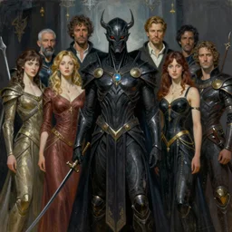 a portrait of a dark eldar archon. style by simon bisley, ismail inceoglu, greg rutkowski, magali villeneuve, wadim kashin, filip hodas, benedick bana, and andrew atroshenko