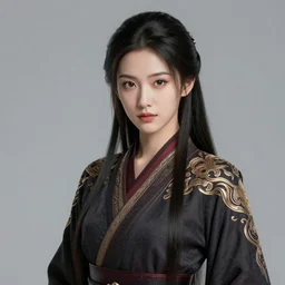 sharp hq rendering, huntress wearing decorated robes, asian character portrait, beautiful concept art, appealing character, painterly, fanart, highly detailed in the style of wlop by ilya kuvshinov, wenjun lin, sakimichan, stanley artgerm lau, wlop, rossdraws, james jean, andrei riabovitchev, marc simonetti, angular asymmetrical design, chinese artist, eastern art style, nixeu