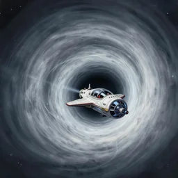 coherent, science fiction, small starship flying through wormhole, 7 0 s, space horror, studio ghibli, pixar and disney animation, sharp, ron cobb, disney concept art watercolor illustration by mandy jurgens and alphonse mucha and alena aenami, pastel color palette, dramatic lighting, highly detailed