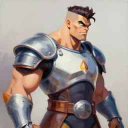 greg manchess portrait painting of partially armored dhalsim from street fighter as overwatch character, medium shot, asymmetrical, profile picture, organic painting, sunny day, matte painting, bold shapes, hard edges, street art, trending on artstation, by huang guangjian and gil elvgren and gerald brom