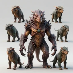 the unique monster strange animal creature with 8 unique point by neville page, ken barthelmey, carlos huante and doug chiang, sharp focus, trending on artstation, hyper realism, octane render, 8 k, hyper detailed, ultra detailed, highly detailed, zbrush, concept art, creature design