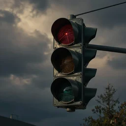 twin peaks series traffic light