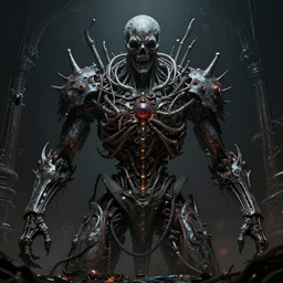 hive mind abbatoir, scorn themed dark sf biomechanical, intricate artwork masterpiece, ominous, dramatic horror cinematic lighting, volumetric 8 k, by josan gonzalez, alexey egorov, kilian eng, trending on cgsociety, octane render, 8 k