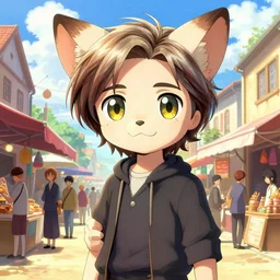 fursona!!!, full body character portrait of mads mikkelsen with gorgeous detailed eyes in the marketplace in the sky, color page, tankoban, 4 k, tone mapping, doll, akihiko yoshida, james jean andrei riabovitchev marc simonetti, yoshitaka amano, h. hydrochaeris