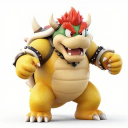 photorealistic bowser, 4 k, full color, 3 5 mm,