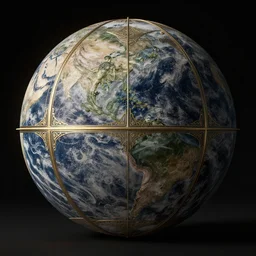 the universe is a spheroid region 7 0 5 meters in diameter, art nouveau, by jan jansz treck!! and ( ( cornelis de heem ) ) and ( ( ( lisa frank ) ) ), 8 k, sharp focus, octane render