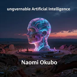 ungovernable artificial intelligence, by Naomi Okubo, landscape, dramatic lighting, high contrast colors, panoramic view, as trending on Artstation,