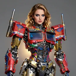 ellen page studio portrait of legitimate kind colorful female divine mech paladin transformers absurdly beautiful, elegant, young sexy elegant woman, super fine surreal detailed facial illustration by kim jung gi, iraq nadar, intricate lines, clear focus, vivid colors, matte, octopath voyager, final fantasy, unreal engine highly rendered, global illumination, radiant light, intricate environment