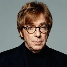 portrait of ultra crazy elton john lennon in 1 9 7 0 by ilya repin