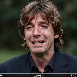 trail cam footage of sad young Paul McCartney crying and looking very unhappy photorealistic trending on artstation 8k high quality very coherent art lighting