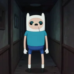 adventure time, creepy, horror, off - putting, dark, hallway, photo, paranormal