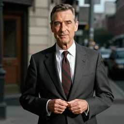 Mr Rogers as a pimp, street photography, detailed