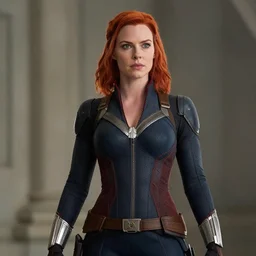 jodie whittaker as black widow, hd detailed