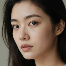 a very beautiful woman's face by bruce gilden