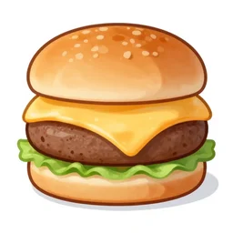 a burger with melted cheese on top, no meat
