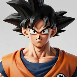 Son Goku, highly detailed, hipster Goku, bearded Goku, ultra highly detailed