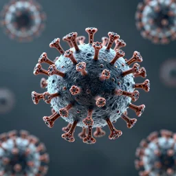 an airborne virus made out of microscopic metal nano wires. shot by darren aronofsky, 4 k