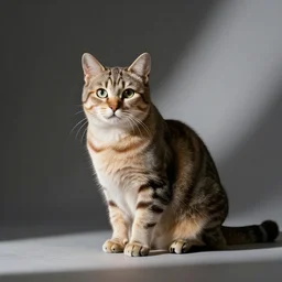 A cat in the style of laurie lipton
