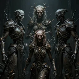 hive mind entwined bodies, scorn themed dark sf biomechanical, intricate artwork masterpiece, ominous, dramatic horror cinematic lighting, volumetric 8 k, elden ring, by zdizslaw beksinski, karol bak, brian froud, trending on cgsociety, octane render, 8 k