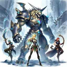 brachydios boss of monster hunter world iceborn worldboss guild raid digital painting bioluminance alena aenami artworks in 4 k design by lois van baarle by sung choi by john kirby and artgerm style pascal blanche and magali villeneuve