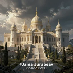 concept art by jama jurabaev, imperial palace in a stunning landscape by ricardo bofill