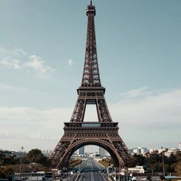 a cyberpunk eiffel tower, cyberpunk sci - fu world