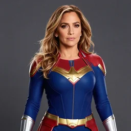 jennifer lopez as a superhero in an upcoming marvel movie