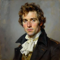 portrait of a handsome man dressed in a 6 0's costume, head shoot, art by alex heywood and gaston bussiere, albert lynch, fantasy art, reimagined by industrial light and magic, oil on canvas, hd