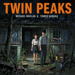 Twin Peaks poster artwork by Michael Whelan and Tomer Hanuka, Rendering of the crime scene, full of details, by Makoto Shinkai and thomas kinkade, Matte painting, trending on artstation and unreal engine
