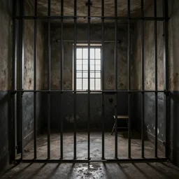 a painful looking prison cell