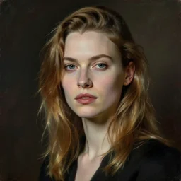 portrait of Milla Jovovich by John Singer Sargent