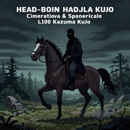 pixel art!!!! headless horseman by kazuma kujo!!!!
