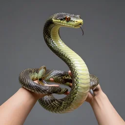 snake with human arms