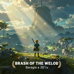 Breath of the wild, 2d, sprite, game