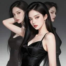 the portrait of an absurdly beautiful, graceful, elegant, sophisticated, fashionable cyberpunk gravure idol, an ultrafine hyperdetailed illustration by kim jung gi, irakli nadar, intricate linework, bright colors, porcelain skin, unreal engine 5 highly rendered, cgsociety, global illumination, radiant light, detailed and intricate environment
