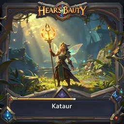 a very close - up fairy, in concept art of main menu loading screen background. for russian mmorpg king's bounty by katauri, by 橡 树 山 雨, artstation, behance, style of hearthstone