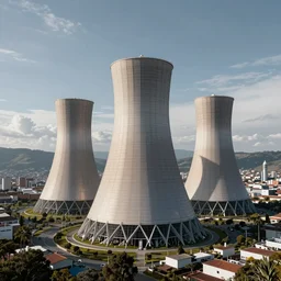 Abundant, Nuclear Energy in Harmony with Nature; Location: Quito, Ecuador; retro-natural-futurism;