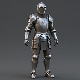 soldier armor by mike jensen, 3 d render