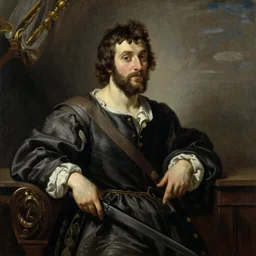 a striking hyper real painting of Lucius by Jan Matejko