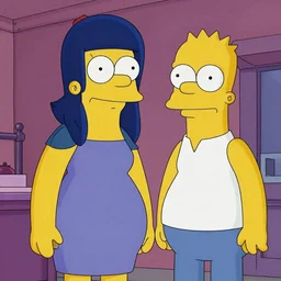 futurama meets simpsons in berserk anime drawn by matt groening and anime