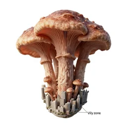 a fungal intelligence contemplating city zoning issues