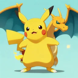 pikachu as a dragon, by craig mullins, featured on artstation