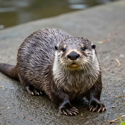 a pig sea otter!!! hybrid! hyper realistic!! realistic lighting!! wildlife photographer of the year!!! bold natural colors, national geographic, hd, wide angle, 8 k