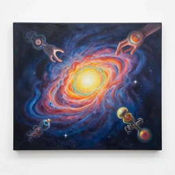 the coolest most amazingly fantastic painting in all the universe by the best artist that there will ever be