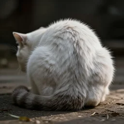 a cats bum