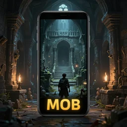 mob, in the dungeon, journey, concept digital art