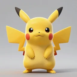 Portrait of Mike tyson as Pikachu